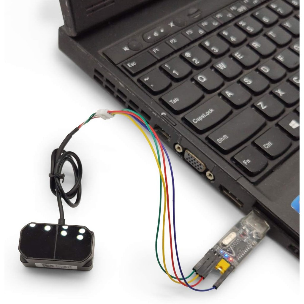 Youyeetoo TFmini Plus Lidar Sensor Module โมดูลตั้งแต่จุดเดียว 0.1-12m ระยะการวัด, สําหรับ Drone Ind