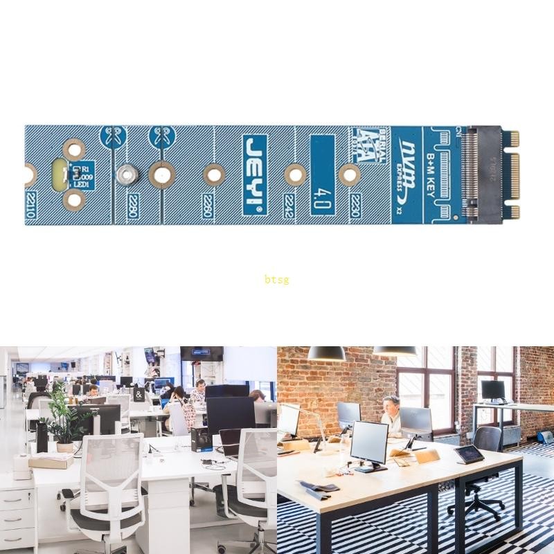 Btsg M 2 NVME การ์ดป้องกันแบบขยาย SSD M 2 แผ่นป้องกันสําหรับ 2280 ถึง 22110 SSD