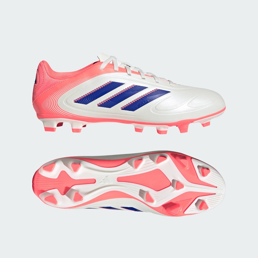 adidas ฟุตบอล รองเท้าฟุตบอล Copa Pure 3 Club Firm/Multi-Ground Unisex สีขาว JR2898