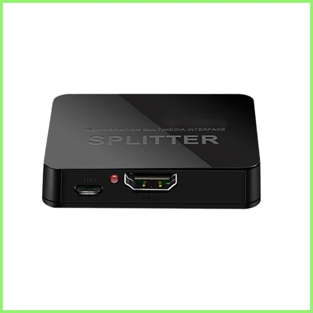 Display Port Video Splitter Video Duplicator Display Port Splitter 3D ความละเอียดจอแสดงผล Video Swit