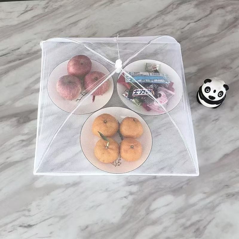 ZJ HOME ฝาอาหาร ฝาอาหารแบบตาข่ายกันยุง ฝาอาหารพับได้