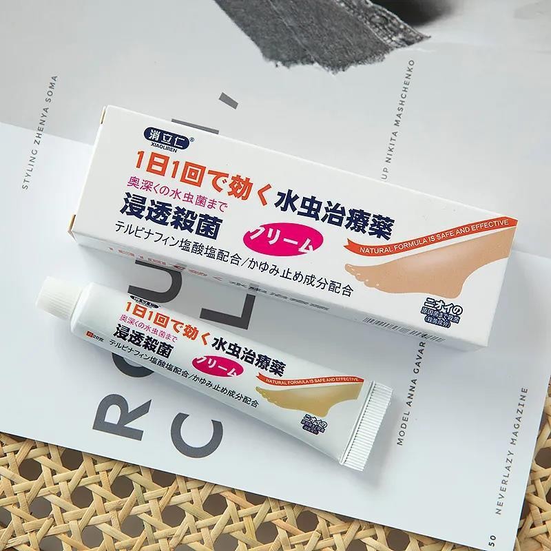 Moisturizing#Athlete's Foot Cream Antibacterial Anti-Itch Japanese Hot Selling Liren Antibacterial L