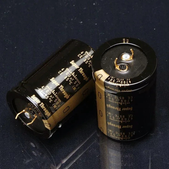 2020 ขายร้อน 2PCS/10PCS 4700Uf/50V nichicon KG Super Through Audio electrolytic capacitor จัดส่งฟรี