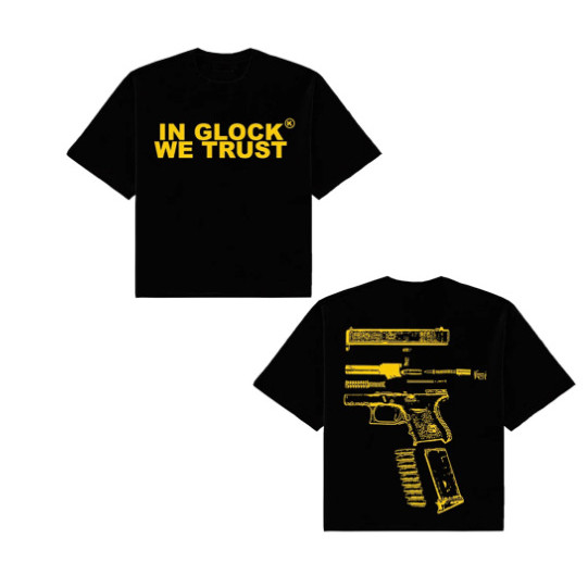 In Hop MensCODHipHarajukuWeShirt Cross-Trust TGraphi Glock LP8J