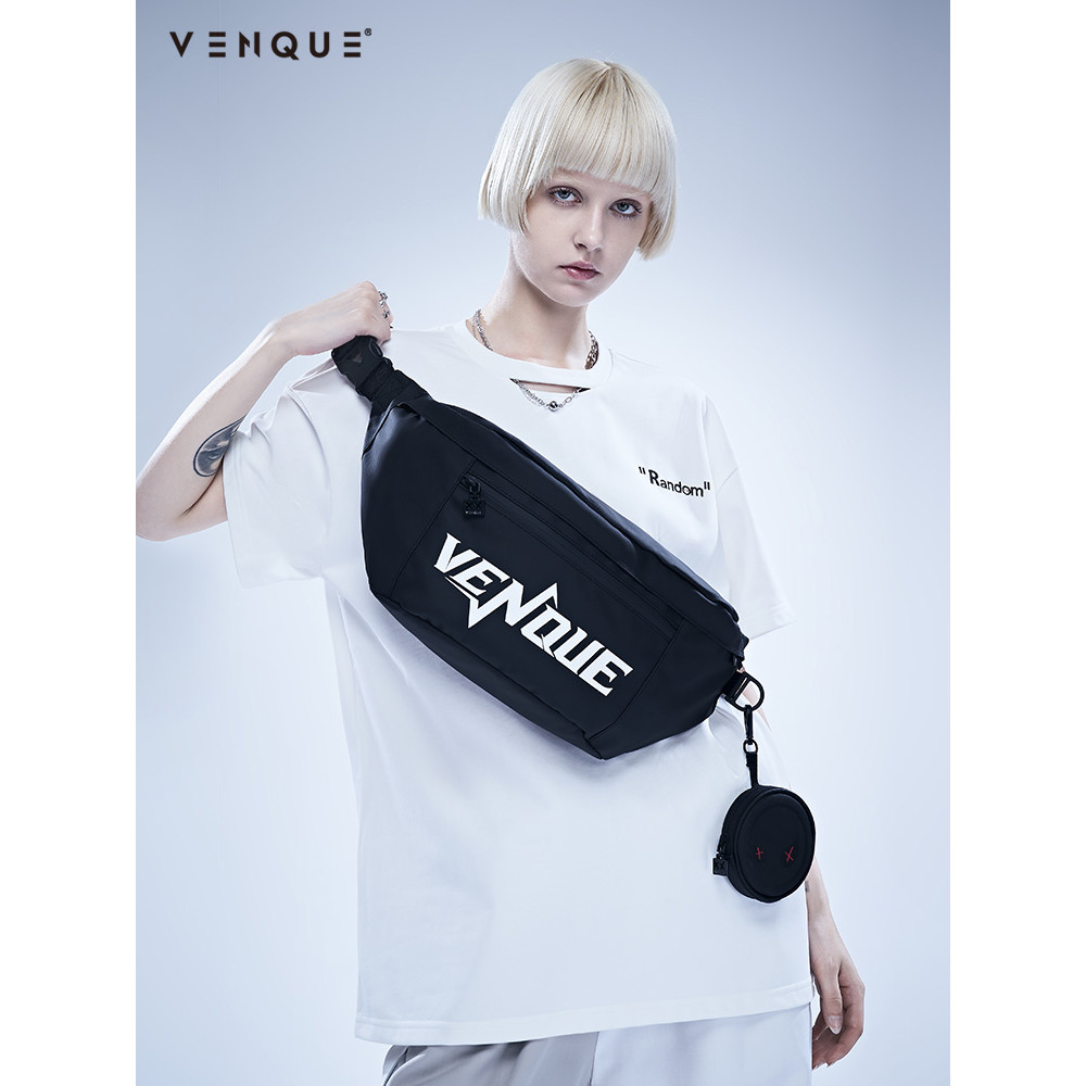 Venque/Vanque กระเป๋าメッセンเจอร์คล้องไหล่ ไซส์ใหญ่ ความจุเยอะ เหมาะสำหรับทั้งผู้ชายและผู้หญิง