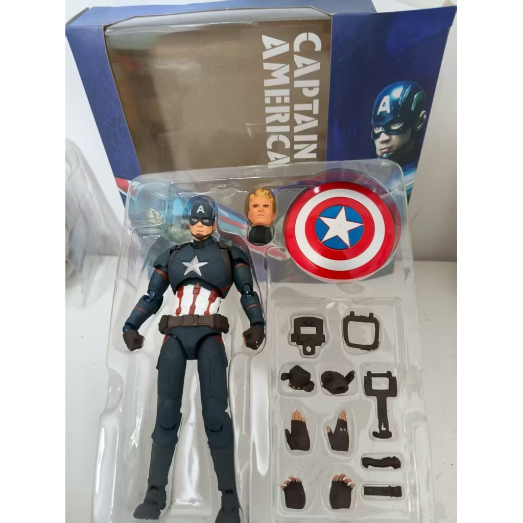 SHFiguarts Captain America: Civil War Avengers Poseable Action Figure Model