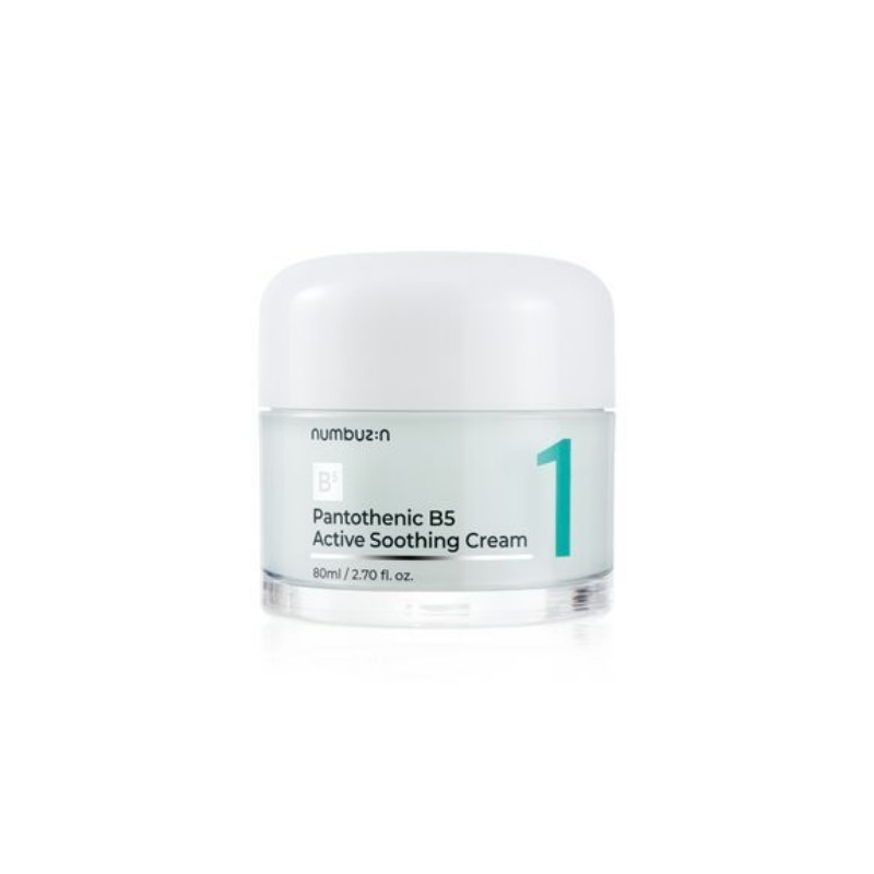 Numbuzin No. 1 Pantothenic B5 Active Soothing Cream 80ml