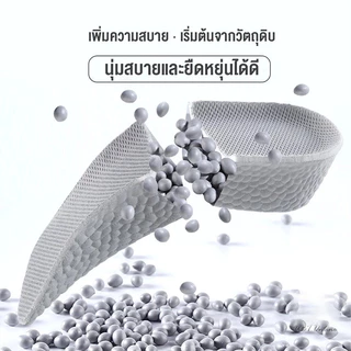 แผ่นเพิ่มความสูง แผ่นเสริมส้นเท้า (1คู่) 1.5-3.5 cm. Heightening insole