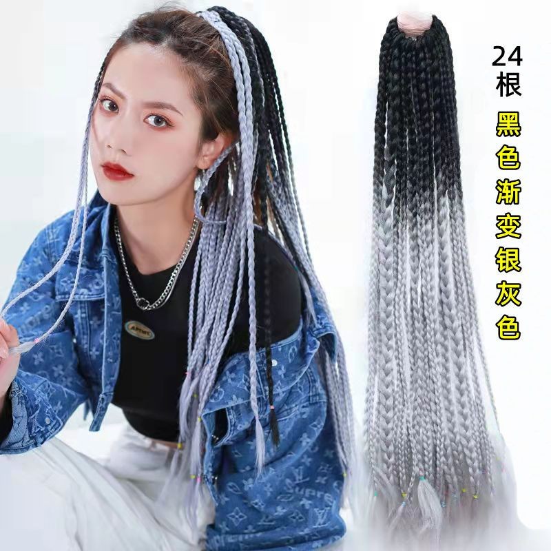 ข้อเสนอพิเศษเวลาจํากัด สกปรก Braids วิกผม Braids สกปรก Braids สีสัน Braids หางม้า Braids Hip-Hop Twi