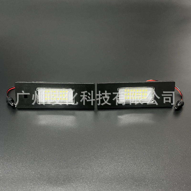 เหมาะสําหรับ BMW E87/E81/E63/E64/F20/F12/F13/F06 ไฟป้ายทะเบียน LED รถยนต์