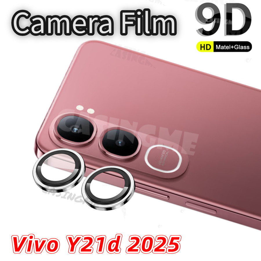 Vivo Y31d 2025 ตัวป้องกันเลนส์กล้องโลหะแหวนกล้องสําหรับ Vivo Y21d Y21d VivoY21d Y21d Y21 DY 21d Y21d 4G 5G 2025 กล้องกระจกนิรภัย Protector