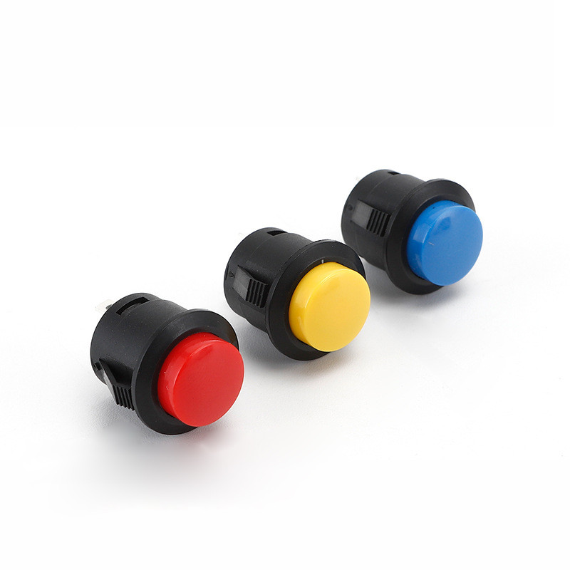 5 Snap-On R13-507 Push-On Switch Push-On Switch 16MM Round Lockless Self-Reset Switch