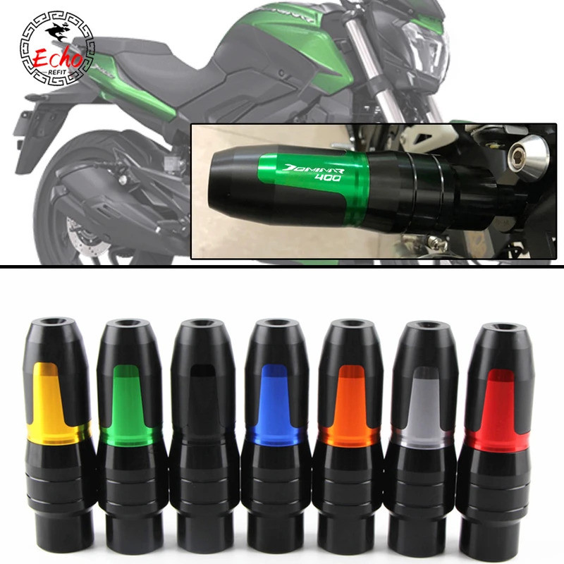 สําหรับ Bajaj Dominar 250 400 Pulsar 200RS 150 220F 180F F250 N250 NS125 รถจักรยานยนต์ไอเสีย Slider 