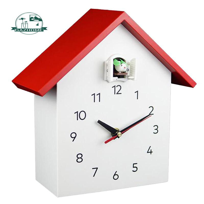 Cuckoo Clock with Sound & Cuckoo Call Aviary Pendulum Clock สำหรับห้องนั่งเล่น ครัว และออฟฟิศ