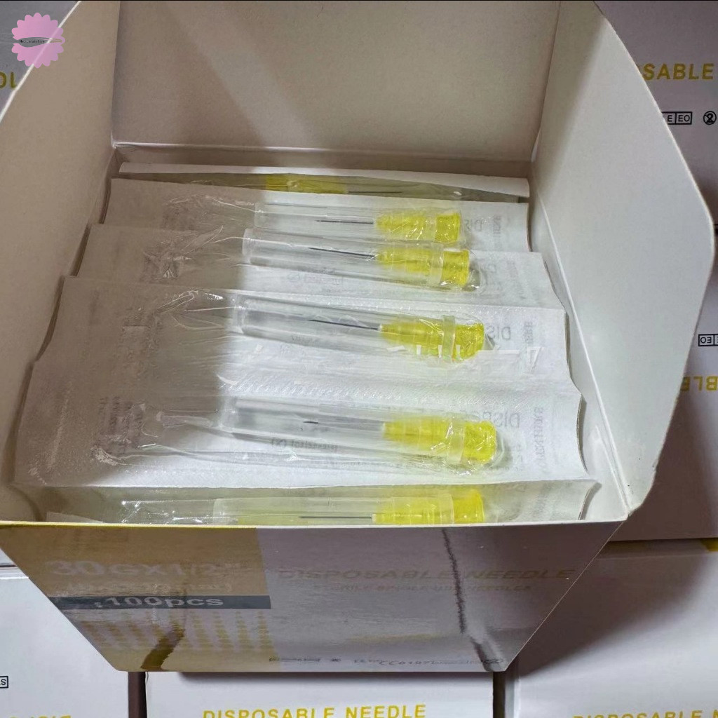 50 ชิ้น เข็มความงาม 32g 30g ขนาด 13mm 25mm 4mm