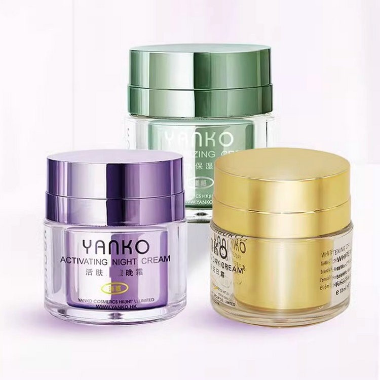 YANKKO แปดรุ่น YANKO Moisturizing Rejuvenating Moisturizing Skin Care เครื่องสําอาง YANKO เดย์ครีม +