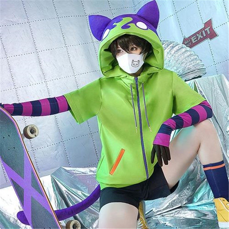 อะนิเมะ SK8 the Infinity คอสเพลย์เครื่องแต่งกาย Chinen Miya SK แปดคอสเพลย์ปาร์ตี้ฮาโลวีน Cos ชุดแจ็ค