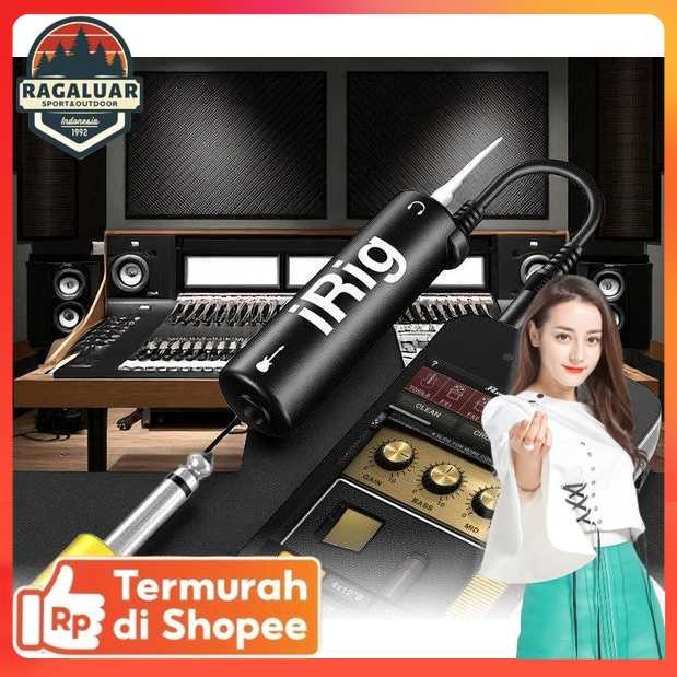 IRig AmpliTube Guitar Adapter Interface สําหรับ iPhone iPod Touch iPad - IRIG-0003