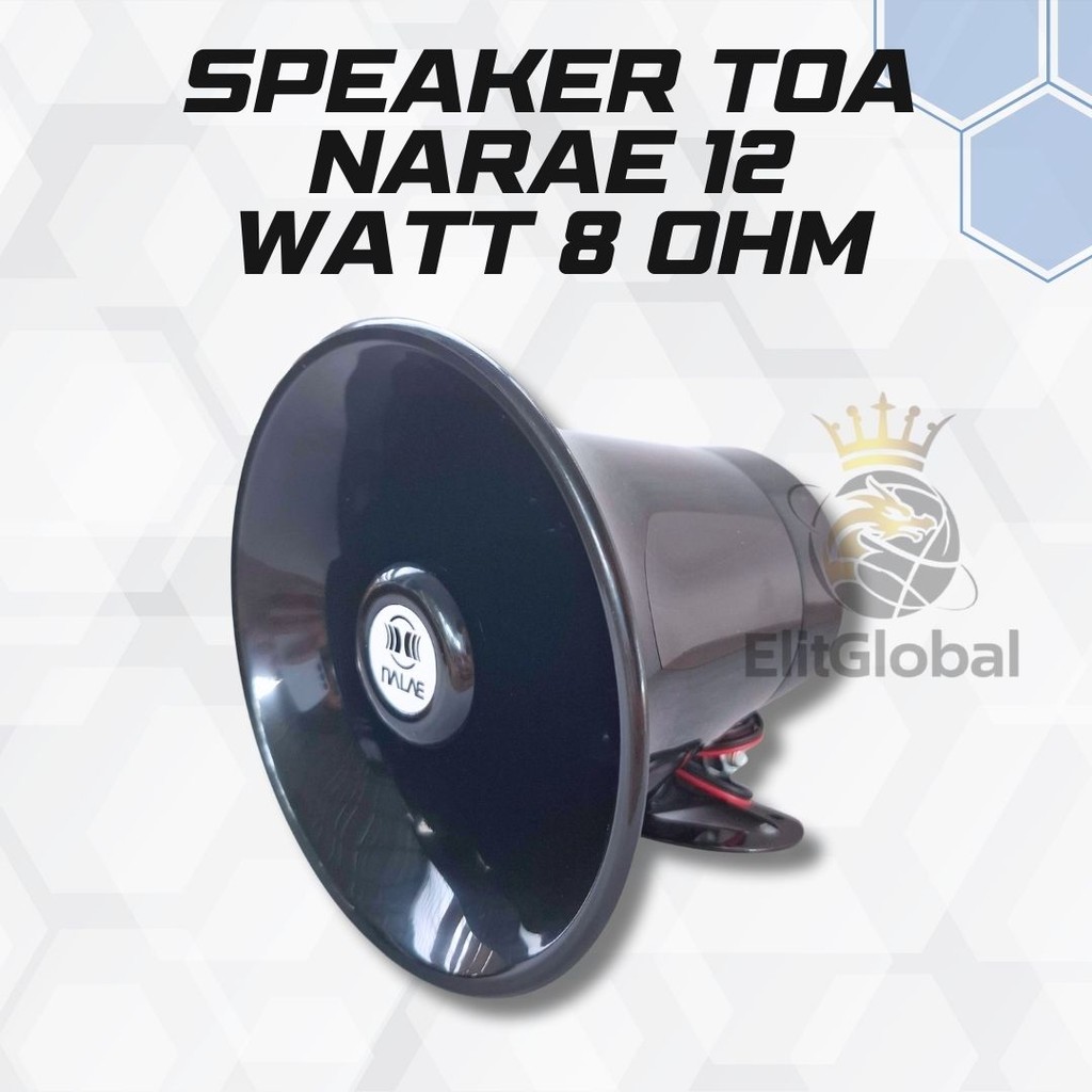 TOA Narae 12 Watt 8 Ohm Speaker – ลําโพงกันน้ํากลางแจ้ง
