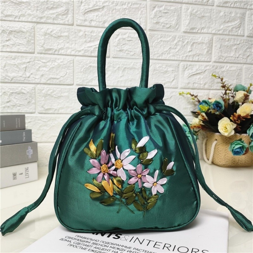 กระเป๋าถือสุภาพสตรี TOBE2 ทรงถัง พิมพ์ลายดอกไม้ ทำจากโพลีเอสเตอร์ DACRON เบาๆ สำหรับโอกาสทางแฟชั่นและการเดินทาง - รูปที่ 7