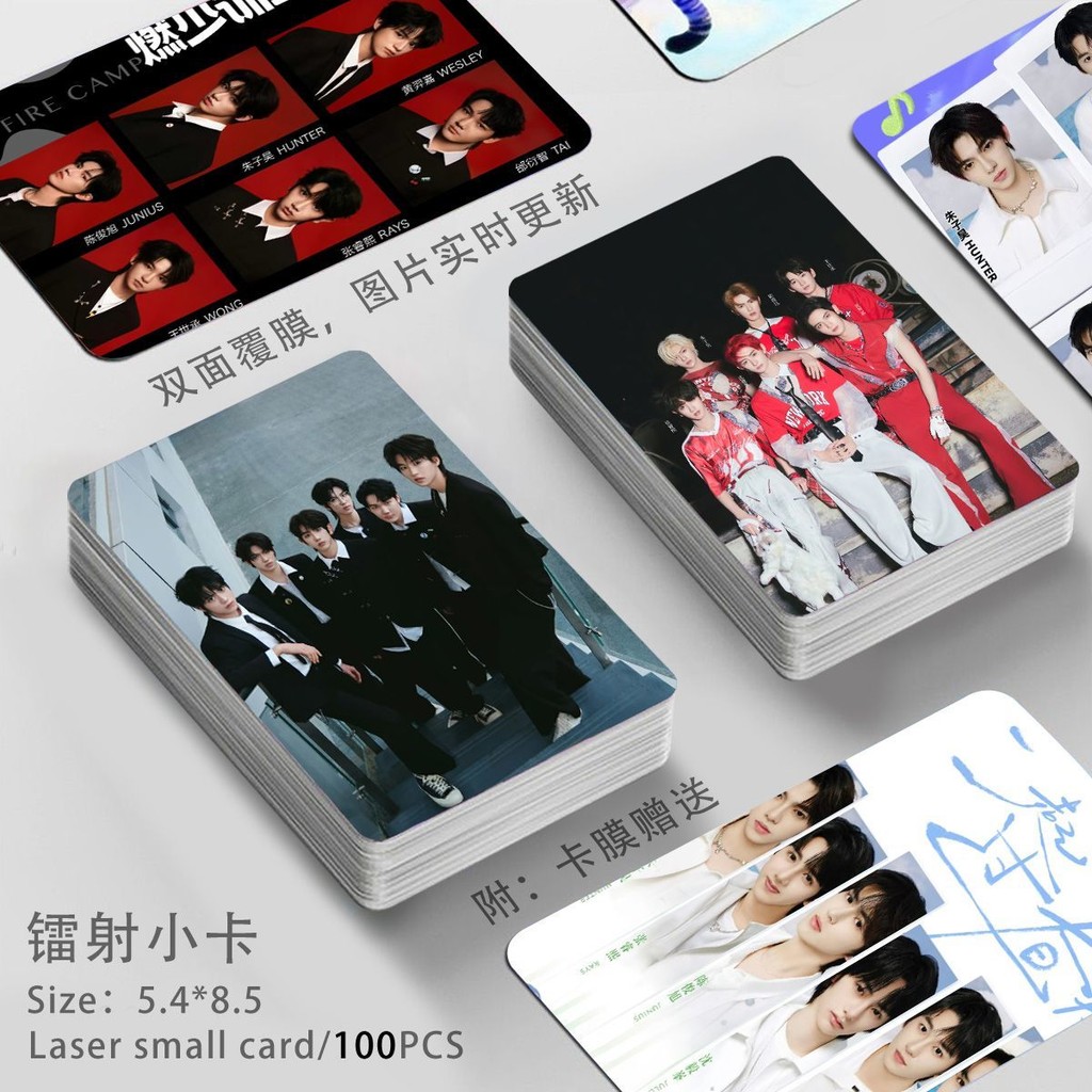 [สนับสนุนโฮมเมด] Burning Youth Training Camp Photocard Chen Junxu Zhu Zihao Huang Yijia สินค้าสไตล์เ