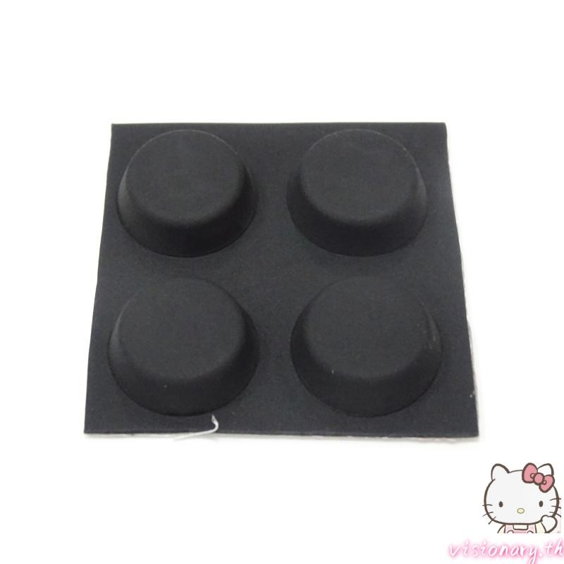 Vision Universal แล็ปท็อปคอมพิวเตอร์คีย์บอร์ดขาตั้ง 4 แพ็คซิลิโคนกันลื่น Riser Stable Kickstand Ultr