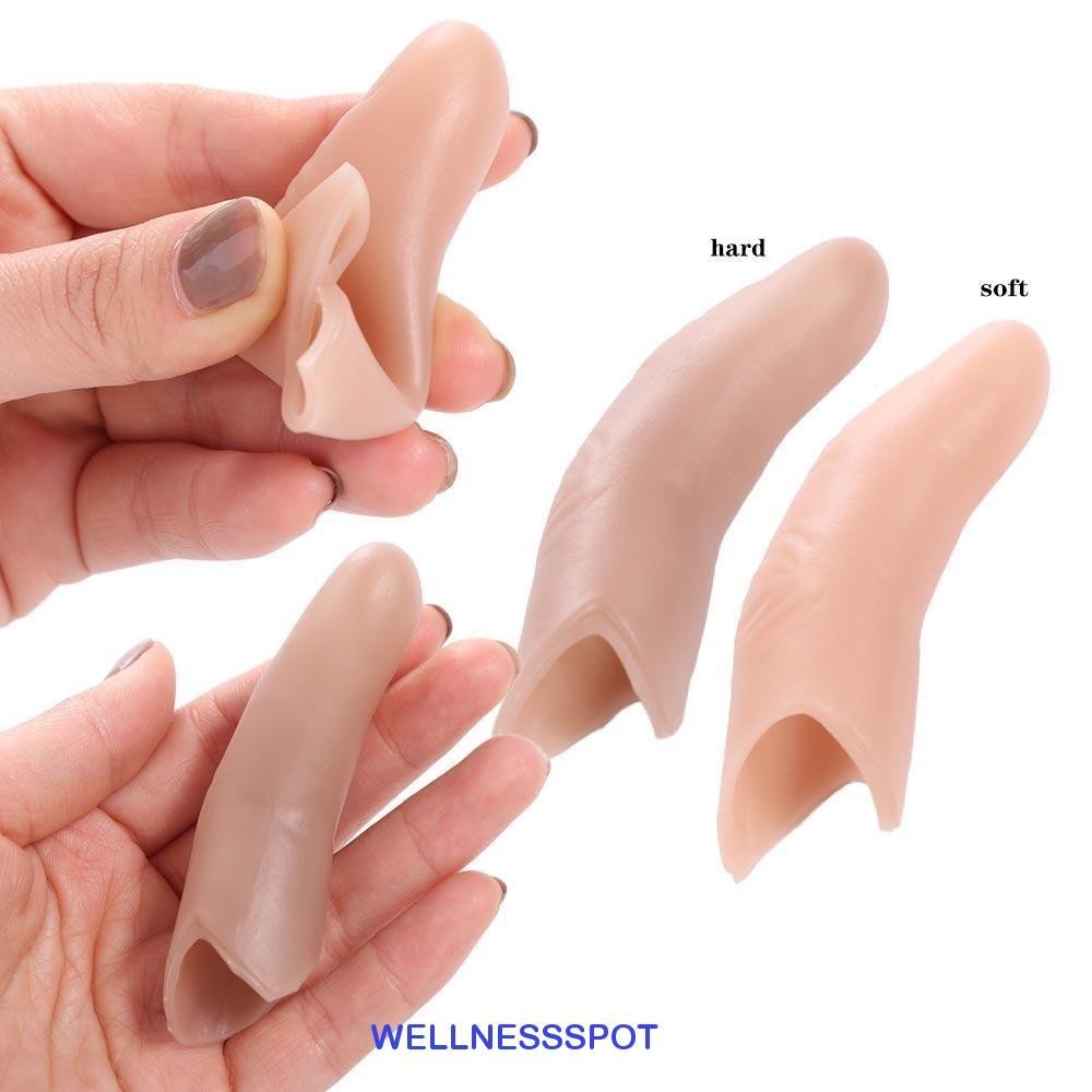 Wellnessspot นิ้วมือกลางหก, Gimmick Props Mentalism Magic ปลอมนิ้วมือ, Magia ของเล่นดําเนินการ Magic Tricks ปรากฏและ Vanishing Finger Magic Props Close Up