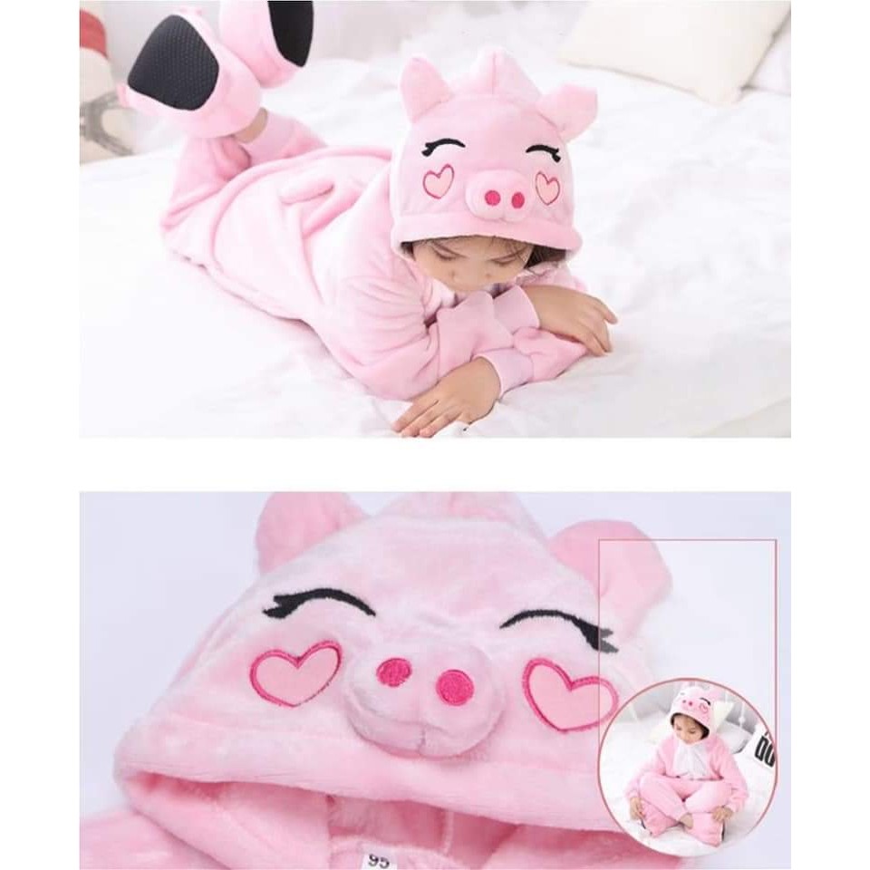 ชุดมาสคอตหมูสีชมพู พร้อมส่งจากกทม - รูปที่ 2