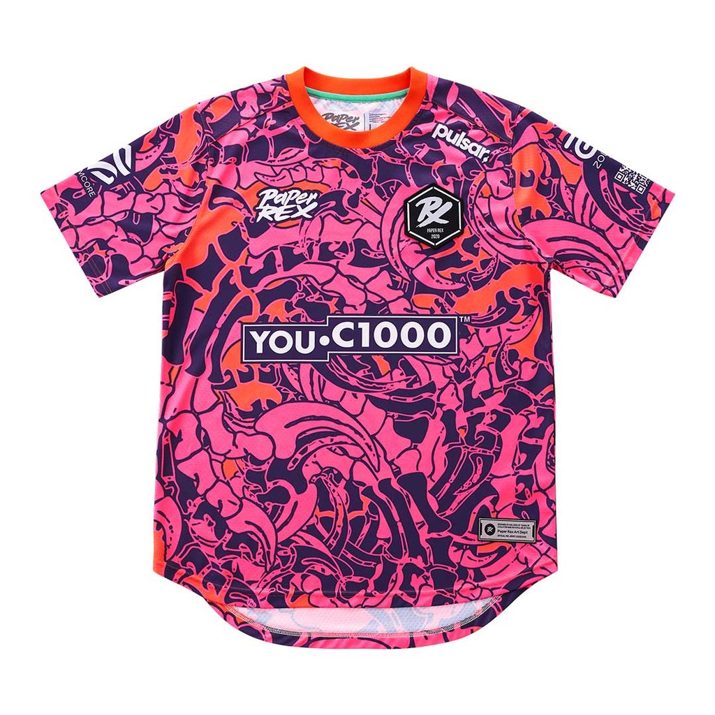 เสื้อแข่ง PRX 2025/26 สำหรับทีม Raptor Papier Rex E-sports Valorant พร้อมลายพิมพ์ 3D แบบความร้อนระเห