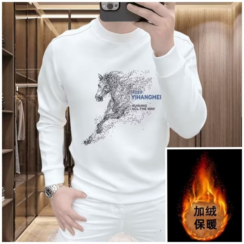COD 2025 American High Street Fashion Brand Youth Spring Autumn Winter 2025 New Sweatshirt Crew Neck