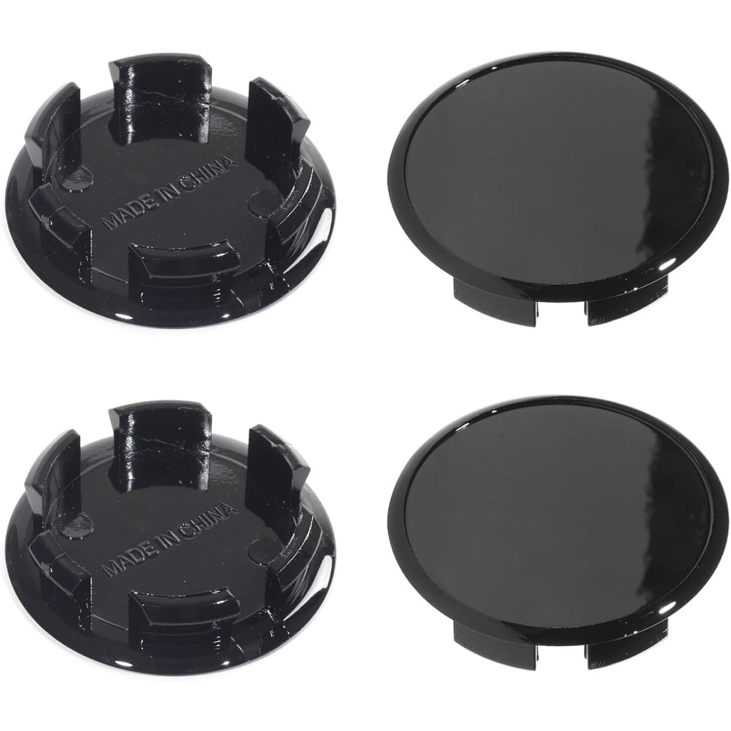 4 ชิ้น Open End Plus Plug Center Caps สําหรับ EZ Lube Outer 56.5 มม.(2.22in) ด้านใน 47.4 มม.(1.87in)