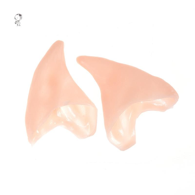 MOE Elf Ears คอสเพลย์อุปกรณ์เสริมฮาโลวีน Latex Soft Ear TH