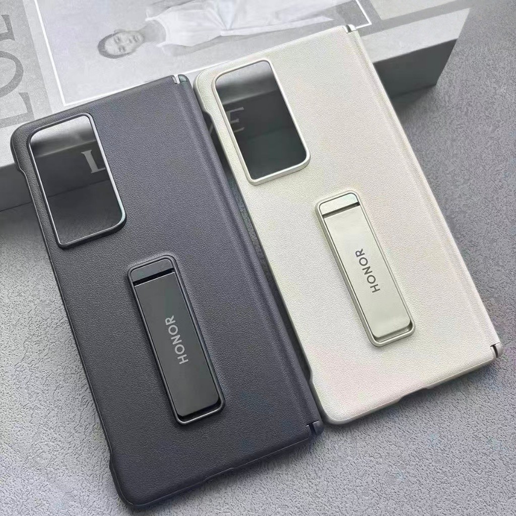 Original อย่างเป็นทางการหนังสําหรับ Honor Magic V2/Vs3 Slim บางกันกระแทกปกหลังกันชนสําหรับ HONOR Magic VS3 5G หนังโทรศัพท์มือถือ