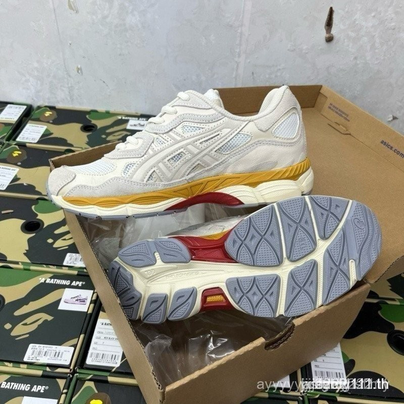 Cul8 hi gel-nyc "Cream/Oatmeal" รองเท้าผ้าใบ 1201a789-106 (ua)