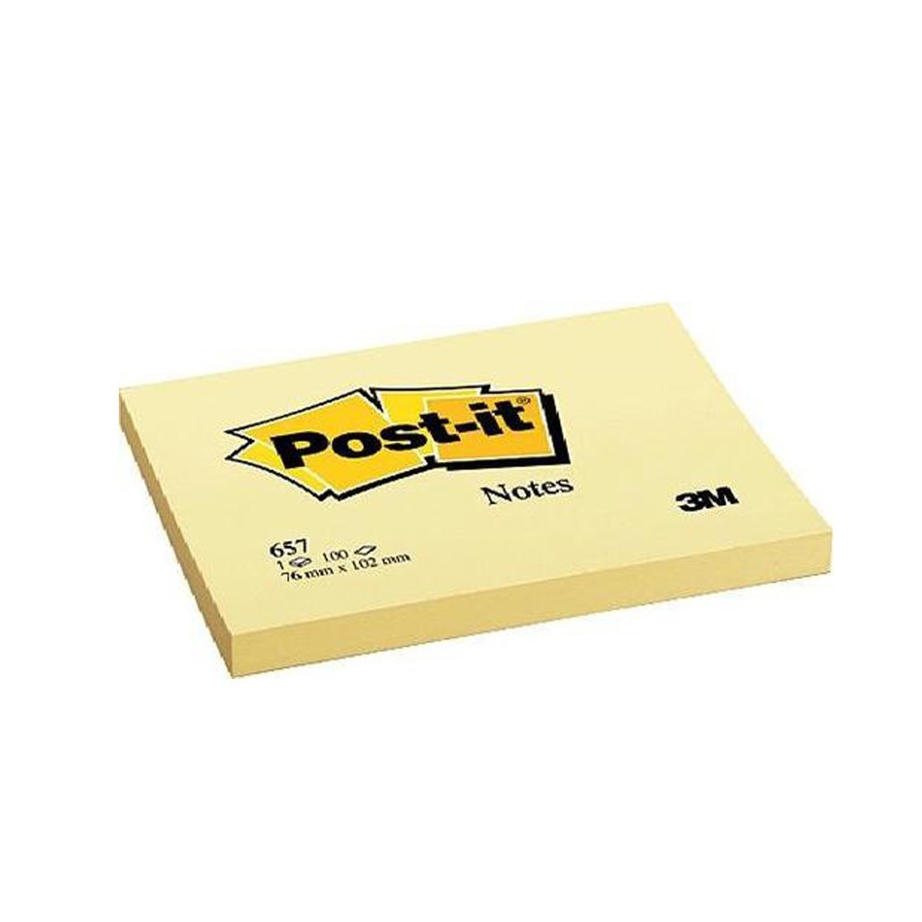 3M Post It Sticky Notes 657