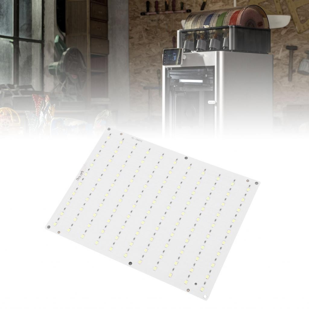 Xstudio-th Walmeck LED Backlit Board Boldness Adventable Light สำหรับ Bambulab X1 X1E P1P P1S A1 Min