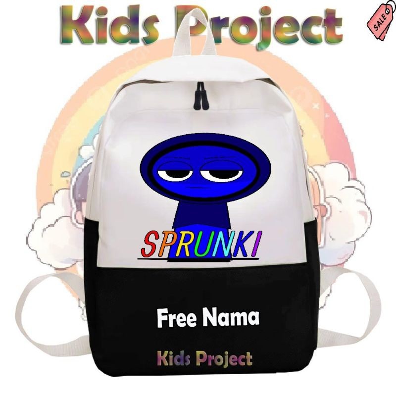 INCREDIBOX SPRUNKI JEVIN กระเป๋าเป้นักเรียน แฟชั่นเด็ก ~ KidsProject