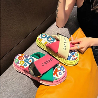 civicera รองเท้าแตะ แบบสวมสำหรับผู้หญิง สีสัสุดจ๊าบ! ใส่สบาย…