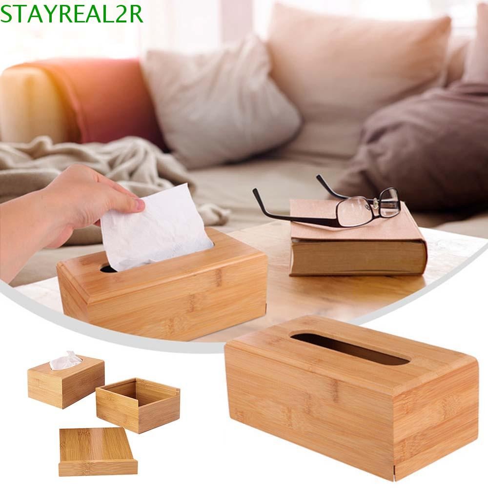 STAYREAL2R ชั้นวางทิชชู่ KTV บ้านแฟชั่น Creative Hotel Desktop Organizer ที่ใส่ผ้าเช็ดปาก