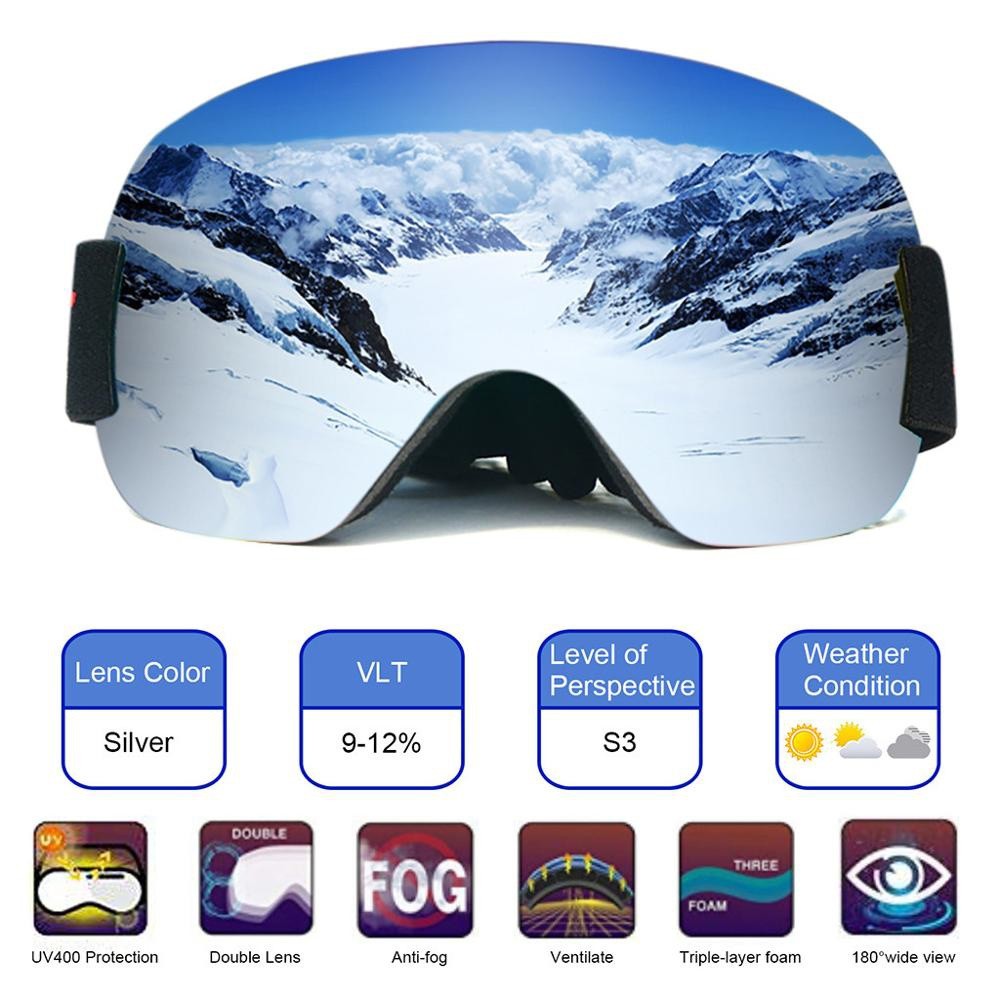 2019NeW Ski GoGGleS MeN WoMeN SNoWboard GoGGleS GlaSSeS สําหรับ