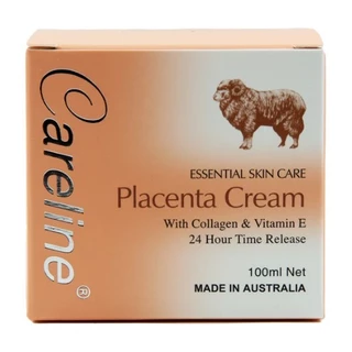 **พร้อมส่ง** ครีมรกแกะ Careline lanolin placenta cream สินค้านำเข้า จากออสเตรเลีย ปริมาณ 100ml