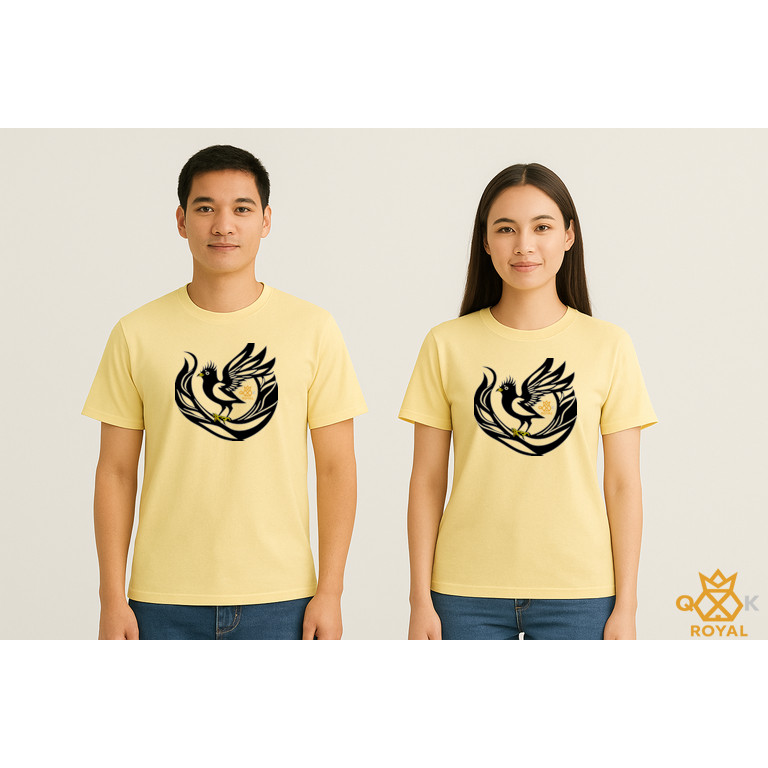 Q&K Royal - เสื้อยืด Original Bird Premium Distro - PD75