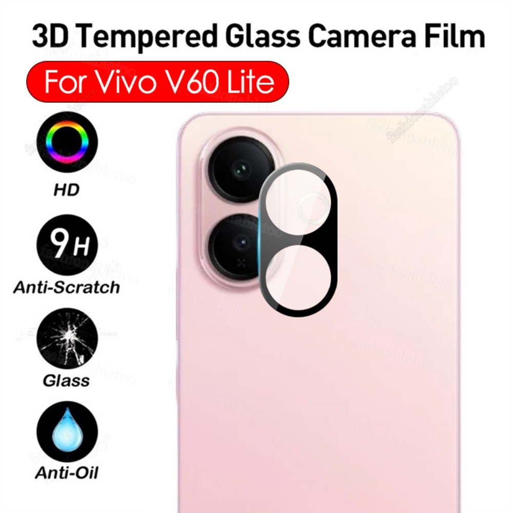 สําหรับVivoV60lite 3Dกล้องเลนส์ป้องกันฟิล์มสําหรับVivo V60 Lite V60Lite V 60 VivoV60 Lite VivoV60Lit