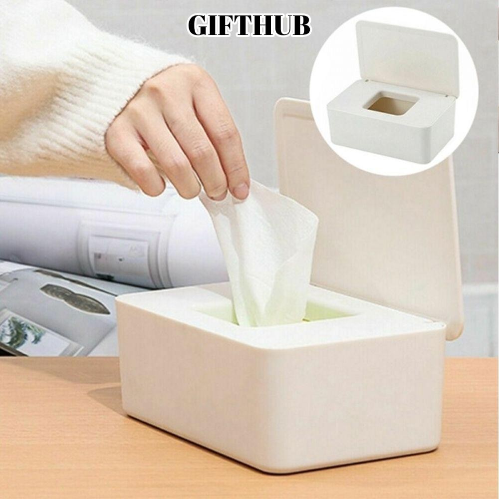 LULLABY กล่องทิชชู่เปียก ที่วางกันฝุ่น อุปกรณ์เสริม คอนเทนเนอร์ ผ้าเช็ดทําความสะอาดเด็ก