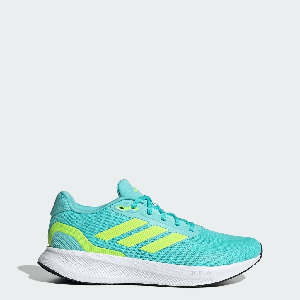 adidas วิ่ง รองเท้าวิ่ง Runfalcon 5 ผู้ชาย สีเทอร์คอยส์ JI3387