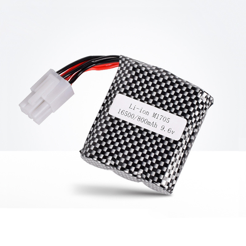 9.6V 3.2v*3 800mAh 16500 EL-6P锂电池越野遥控高速车9115 S912