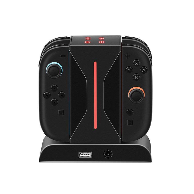 Switch2左右手柄充电底座NS2小手柄四合一RGB充电器 NS2座充