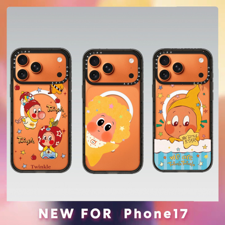 CASETY Twinkle 8 เคสแม่เหล็กสําหรับ iPhone 17 17Pro Air 16 15 14 13 Plus Pro Max อะคริลิคใสปกหลัง