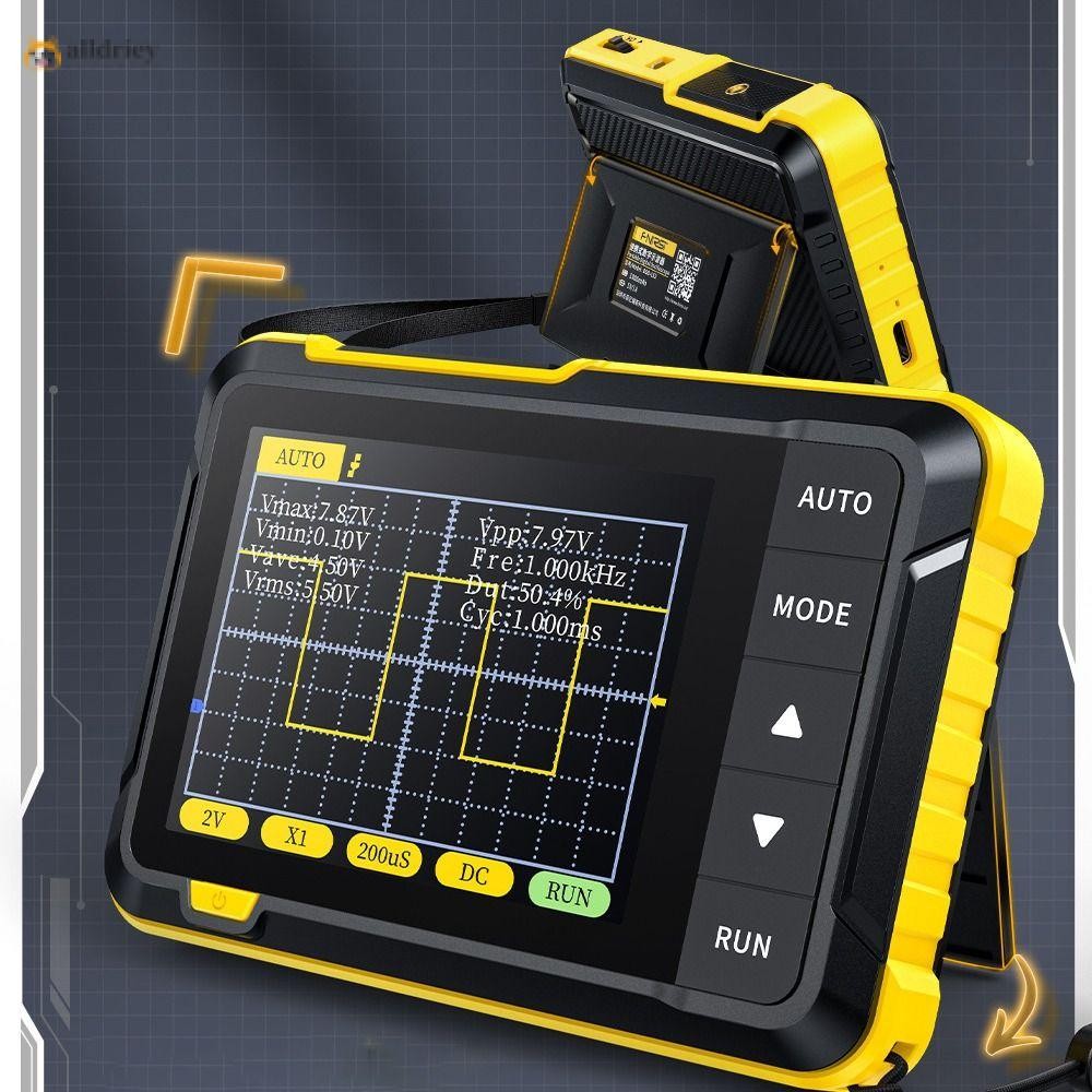 INTOONE Digital Oscilloscope, 800 VPP 2.5MSa/s ออสซิลโลสโคปยานยนต์, 200KHz Analog Bandwidth Type-C ช