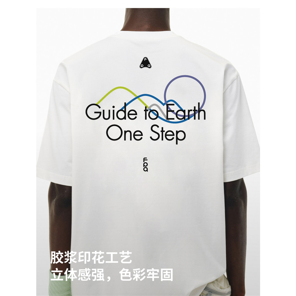 ผู้ชายผู้หญิงสไตล์เดียวกันหลวม FPA กลางแจ้งสไตล์ใหม่ฤดูร้อนรอบคอ Breathable แขนสั้น tee